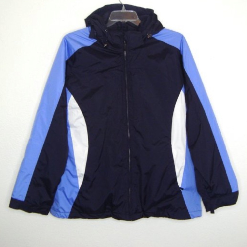 St. John's Bay Navy and Light Blue Jacket